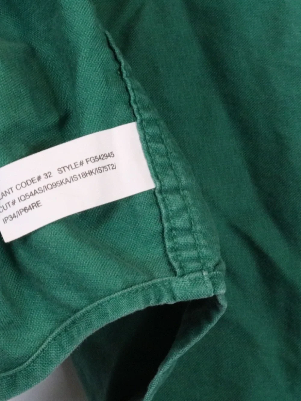 Polo Ralph Lauren Kids Boy long sleeve shirt Button Down Size 7 Green
